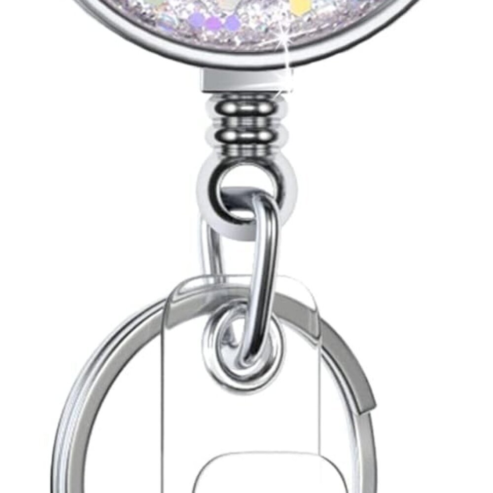 Retractable Badge Holder, Retractable Badge Reels,Lightweight Plastic Badge Reel